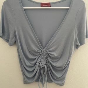 adjustable v neck